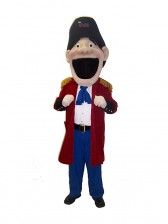 Town Cryer Mascot Halifax Nova Scotia HRM Mascot Maker Maritimes Canada Quality Mascots Custom Made Hog Town Mascots NS