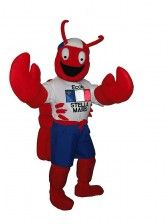 Lobster Mascot Seafood Halifax Nova Scotia HRM Mascots East Coast Canada Costumes Made Well Mascots Maydwell Costumes