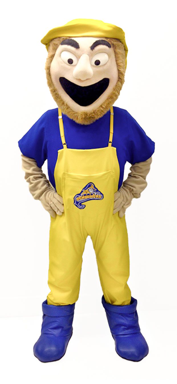 Fisherman Mascot HRM Fisherman Mascot Costume Nova Scotia Canada Well built mascot costumes East Coast Maritimes Costume