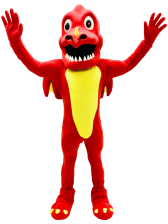Red Dragon Mascot