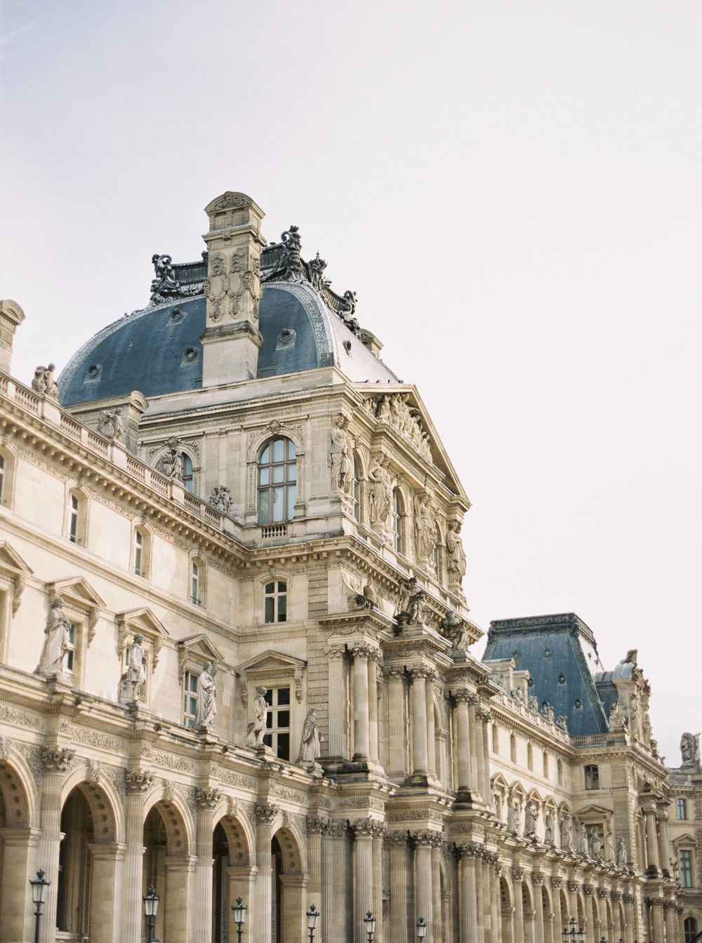 The Louvre Museum in Paris, France