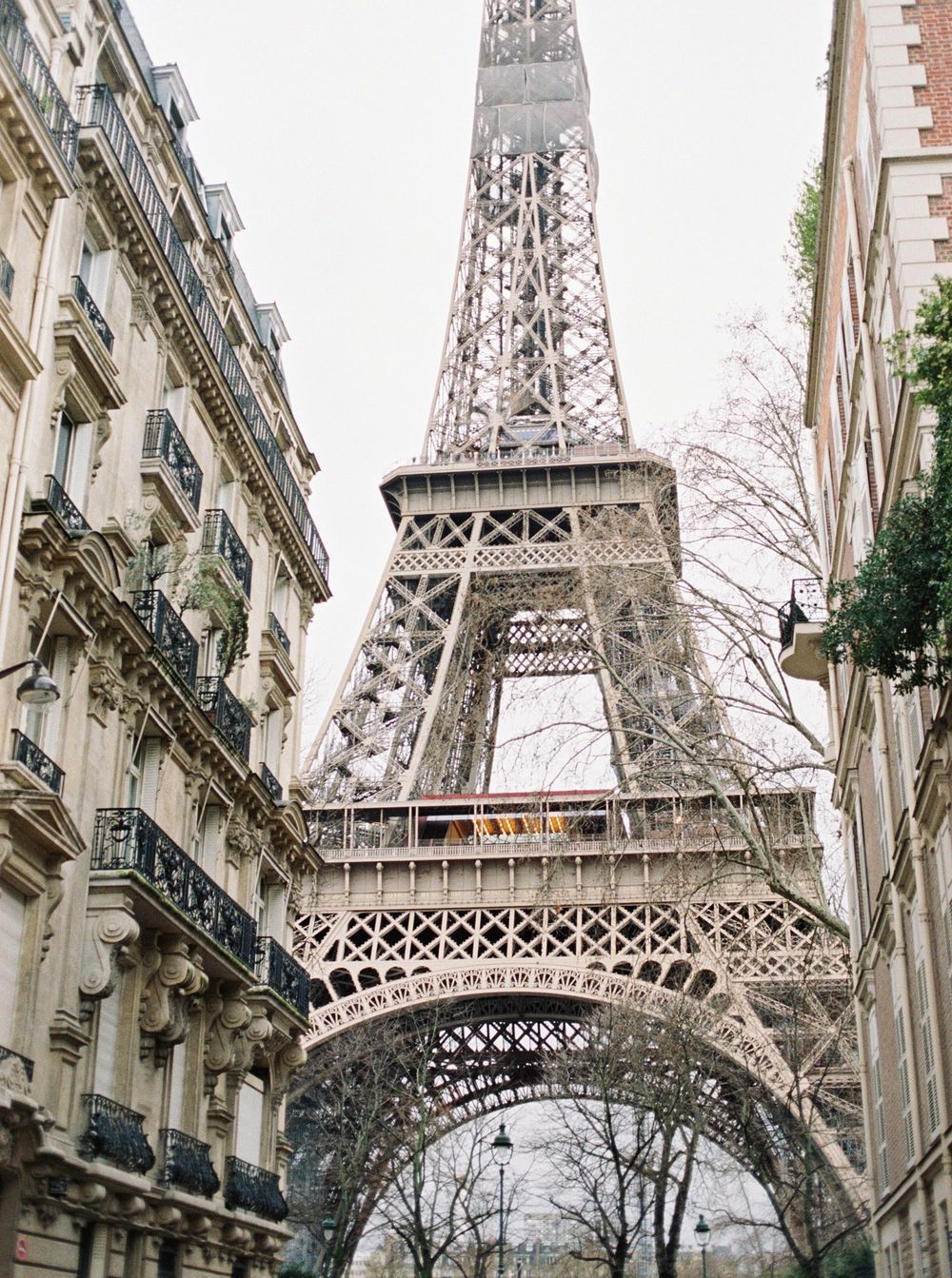 Iconic Eiffel Tower in Paris