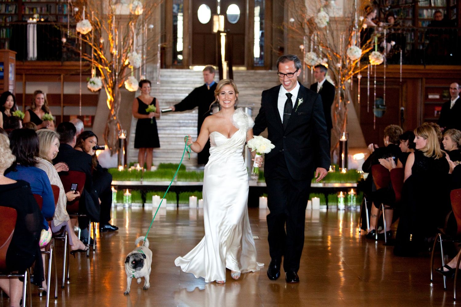 Mon Amie wedding with Monica Richard at the Central Library