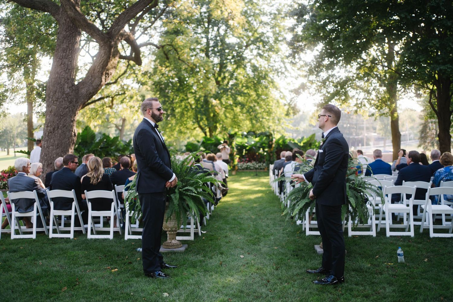 Tropical Wedding at Bloomington Country Club | Candace Sims Chicago Luxury Fine Art Wedding Photographer