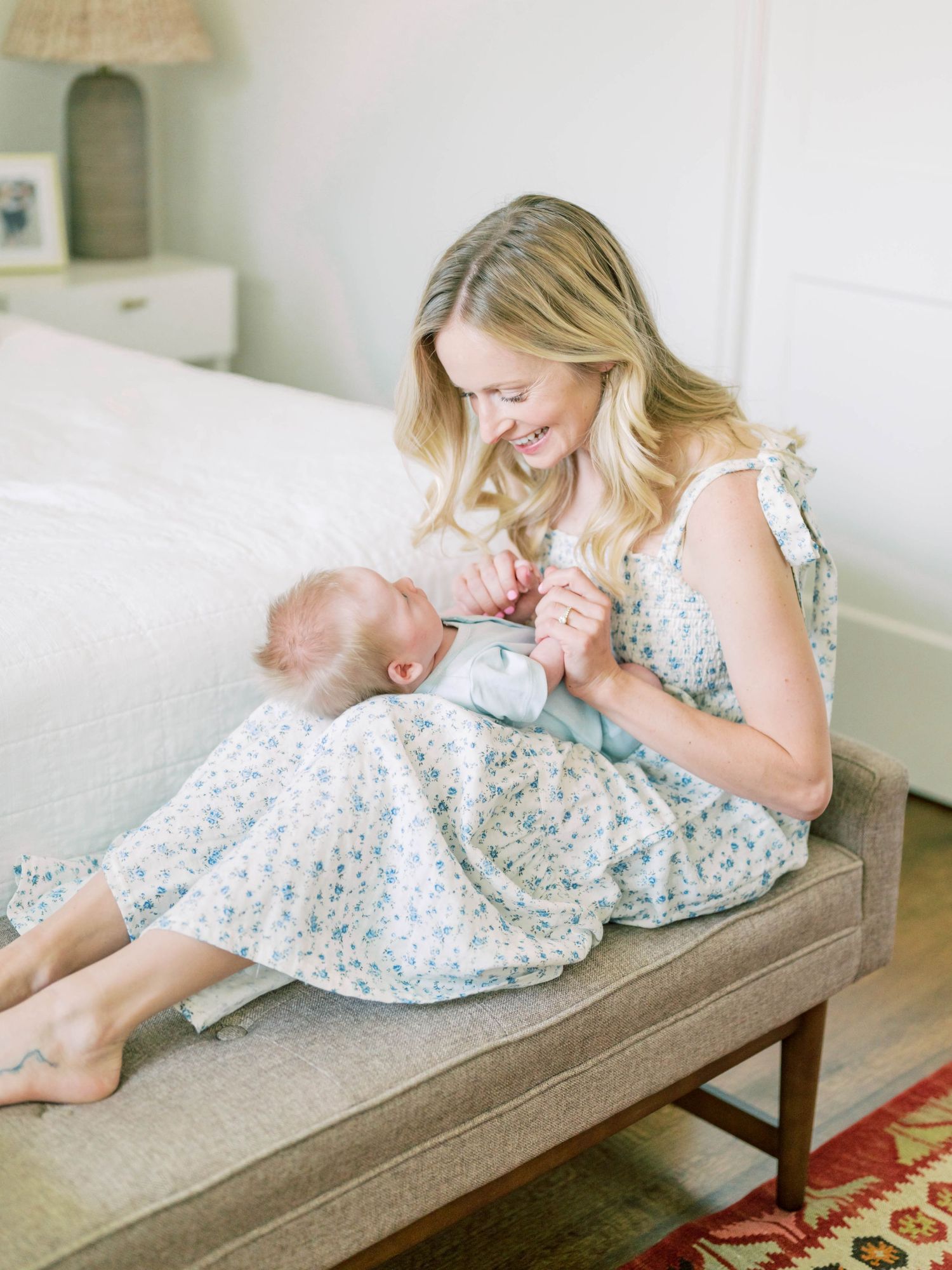 Mom + Son - Dallas, TX In-Home Newborn Session