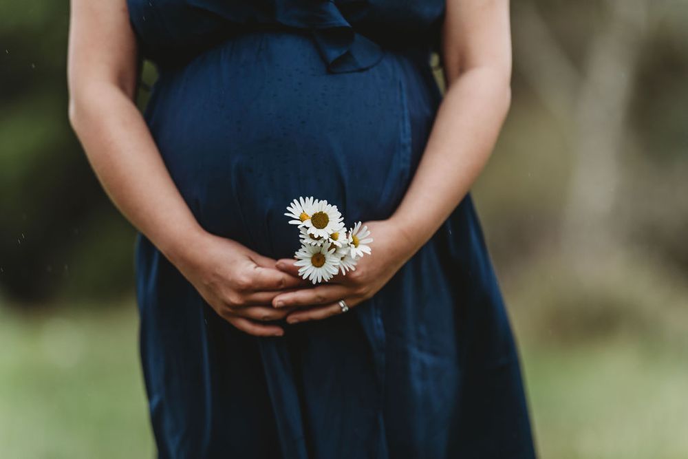 beautiful motherhood photo taken by maternity and family photographer Joss Jensen Photography in the Huon Valley Tasmania