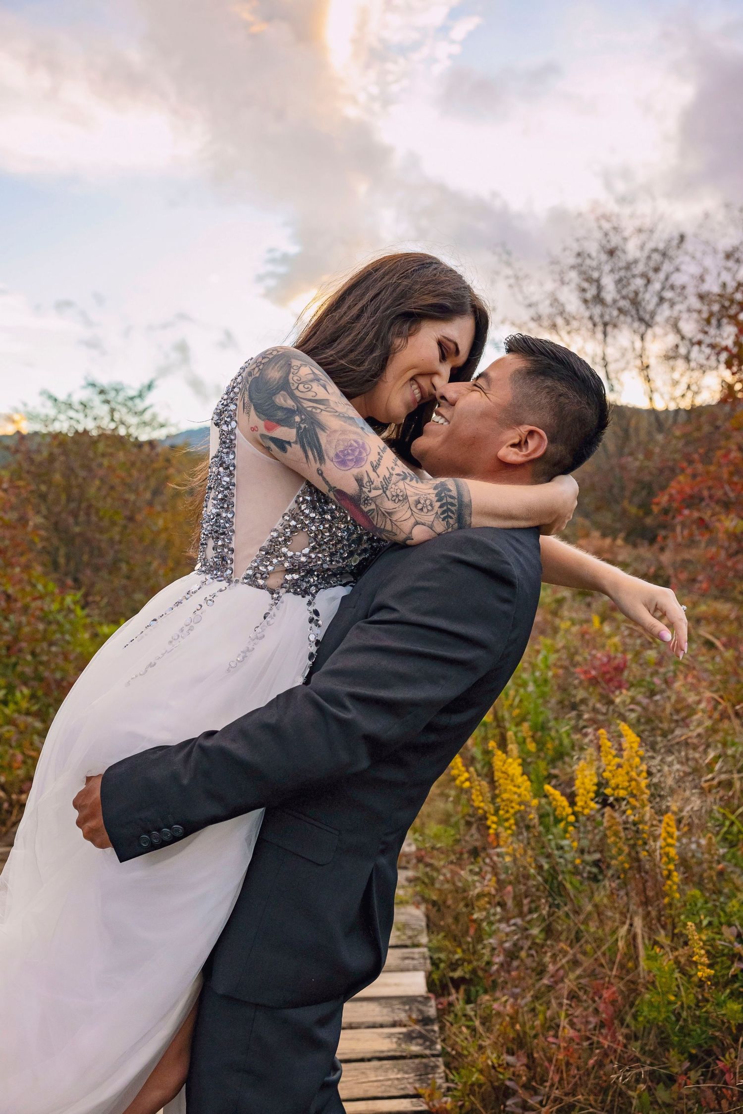 Asheville, North Carolina mountain elopement photography