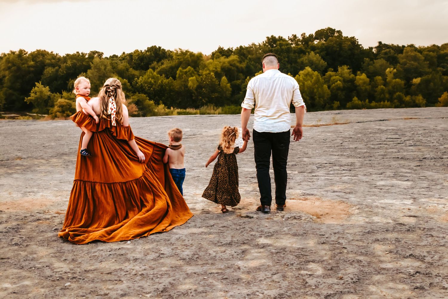 - family photography session.