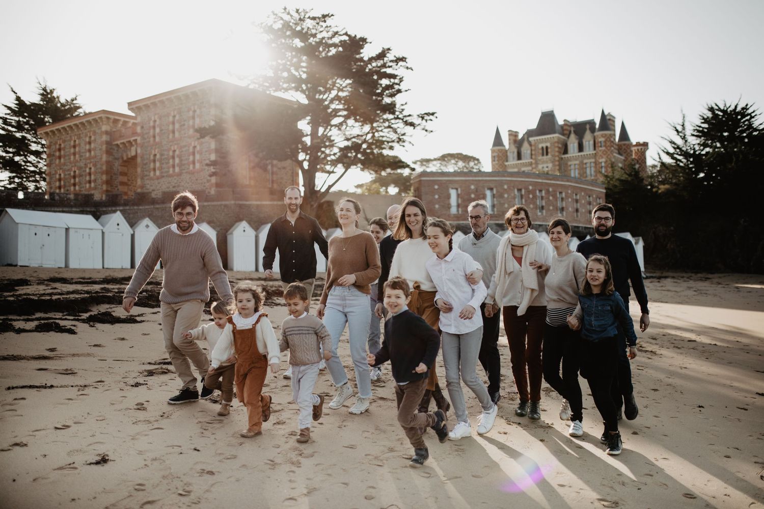 Photographe famille multigénérationnelle Dinard