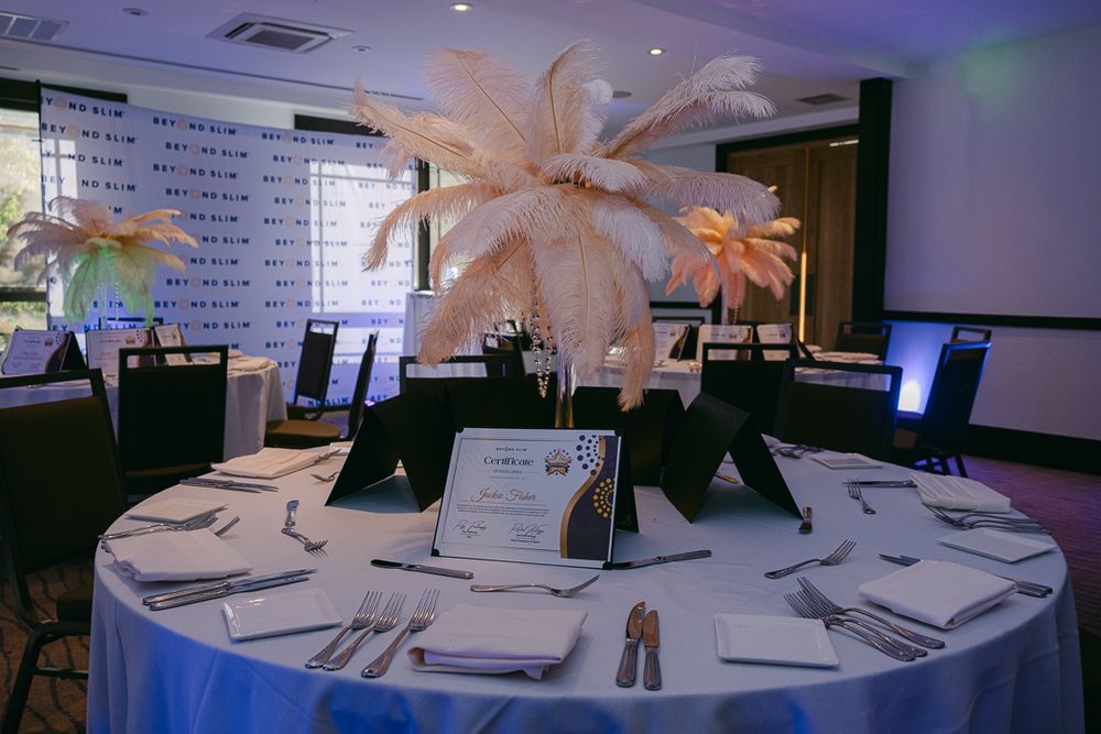 event dinner picture with Michelle Deppe Photography