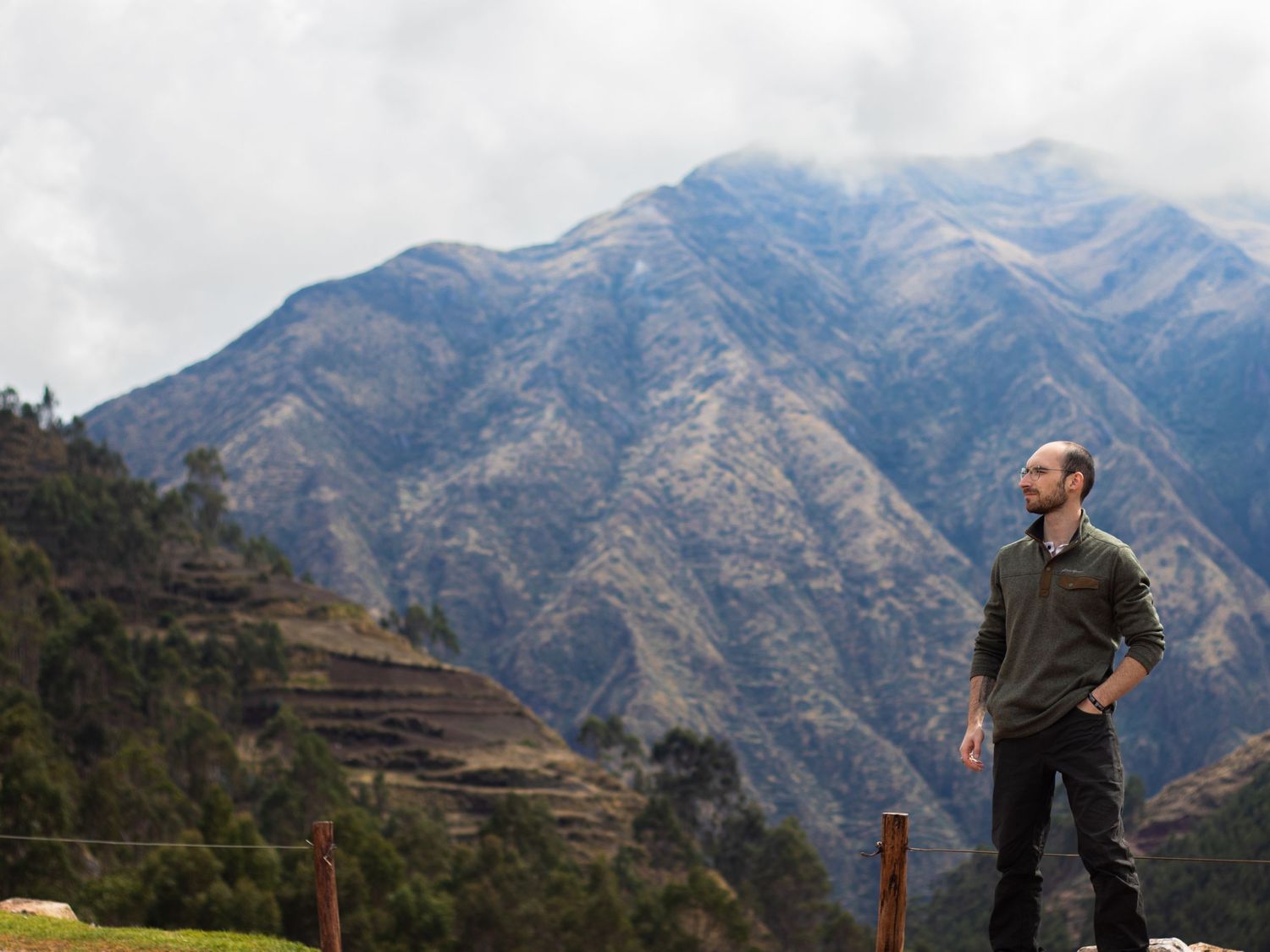 Moutainous view in Peru