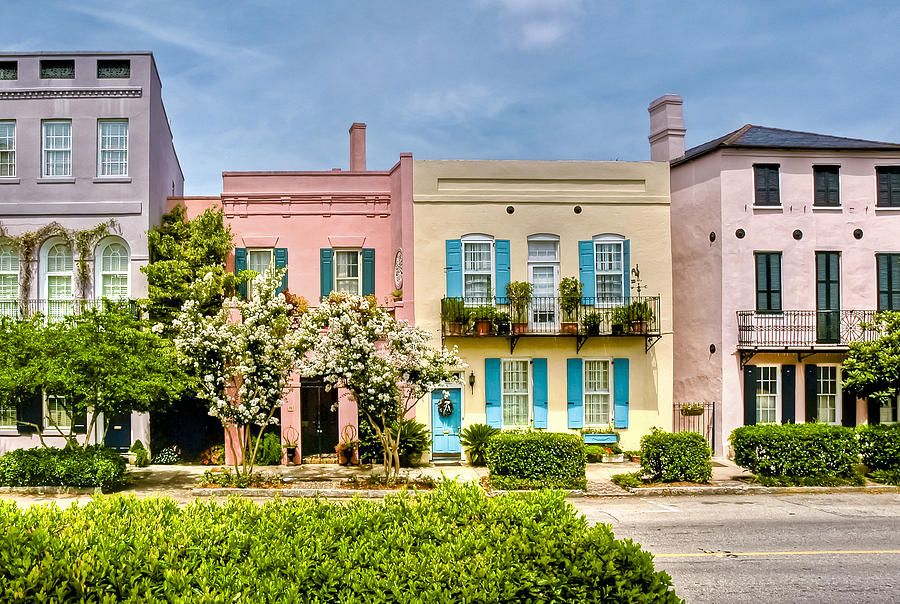 Rainbow Row Charleston SC