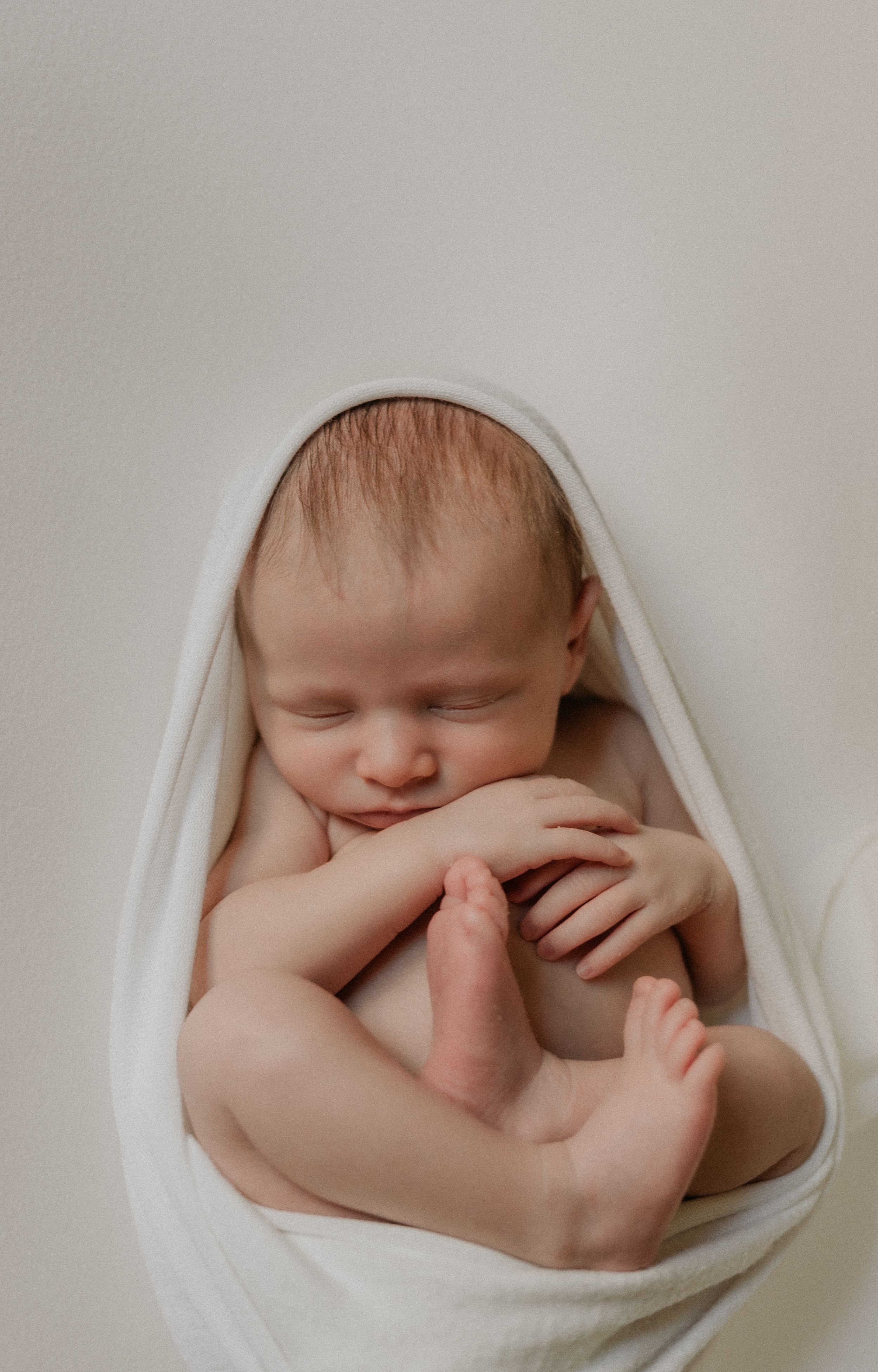 in-home newborn photoshoot in San Diego California