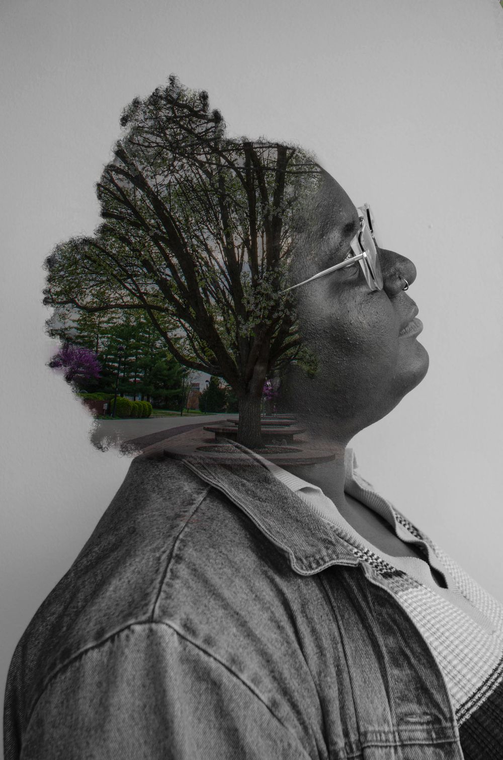 creative, model, photographer, st charles, Illinois, fine art photography, SIUE, double exposure
