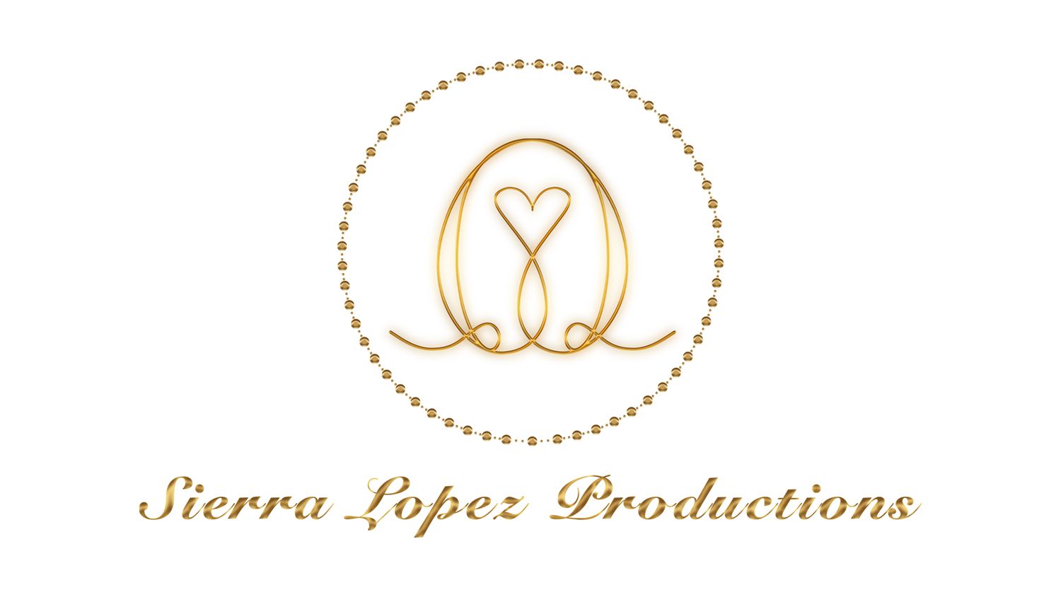 Sierra Lopez Productions logo representing photography, videography, and video editing services.