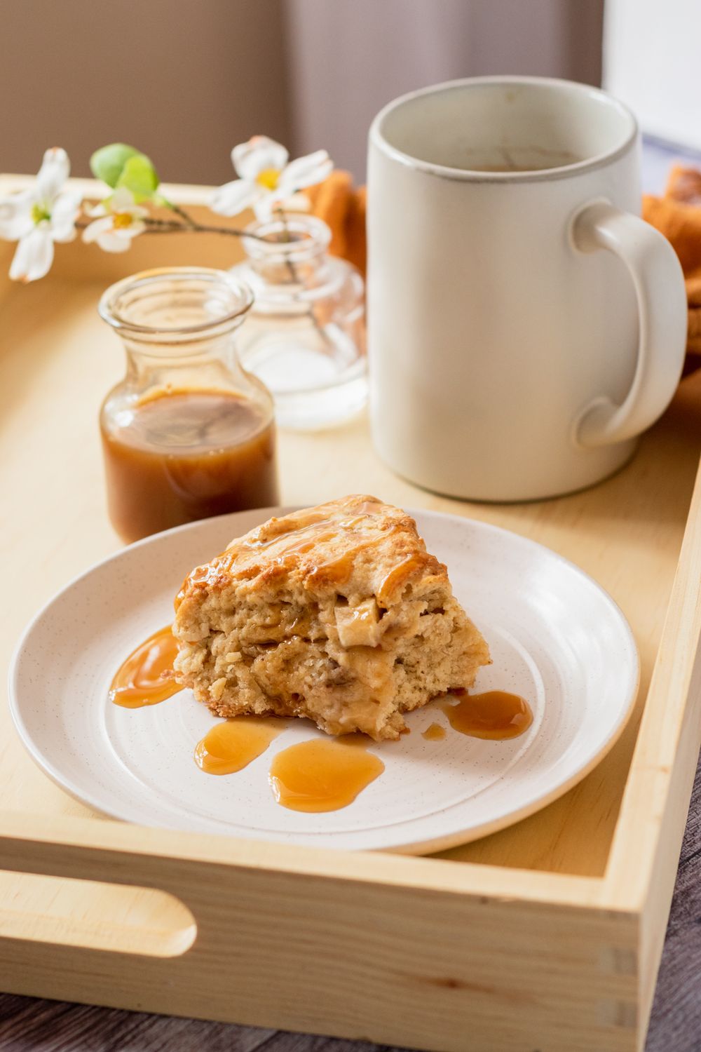 Caramel Apple Scone