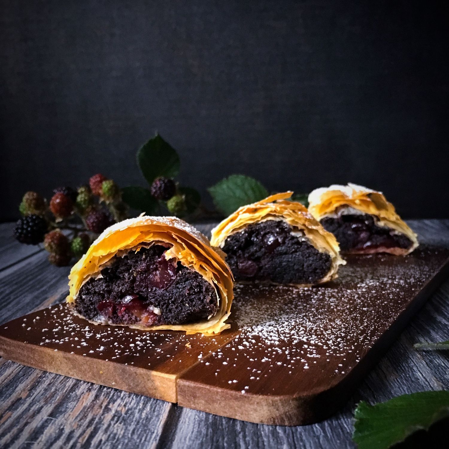 Poppyseed And Sour Cherry Strudel - Photo by © Reka Csulak
