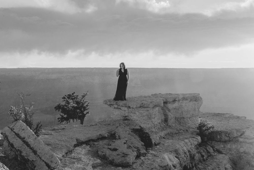 clouds. grand canyon. modeling photo session. grand canyon. arizona. wedding photographer