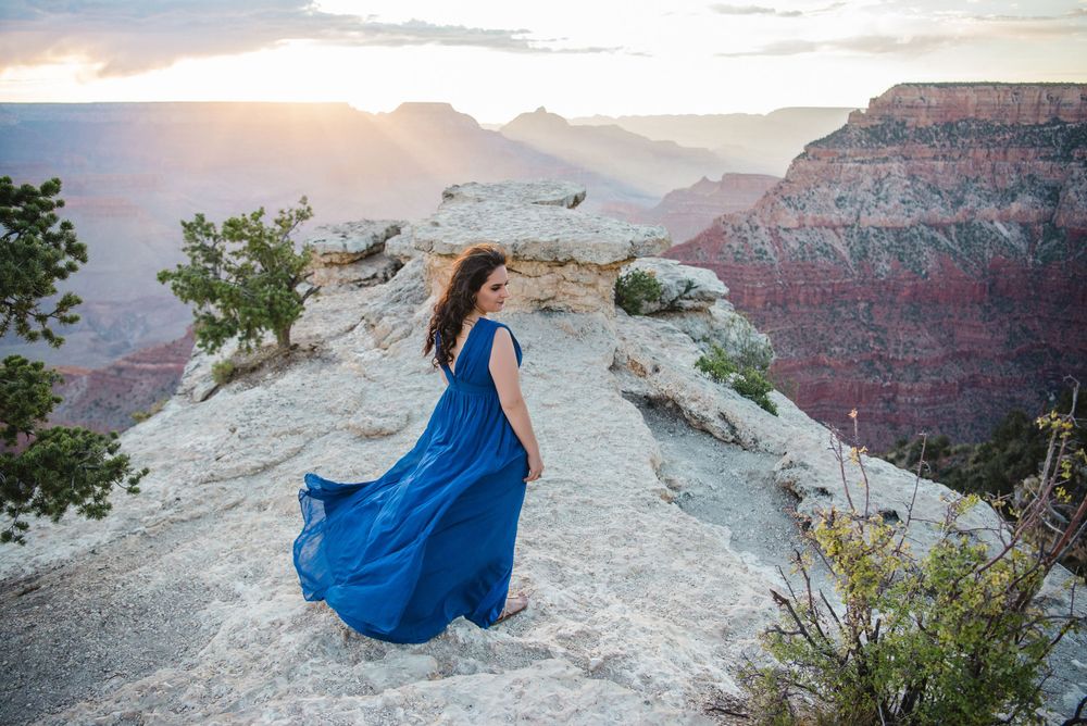 modeling photo session. grand canyon. arizona. wedding photographer