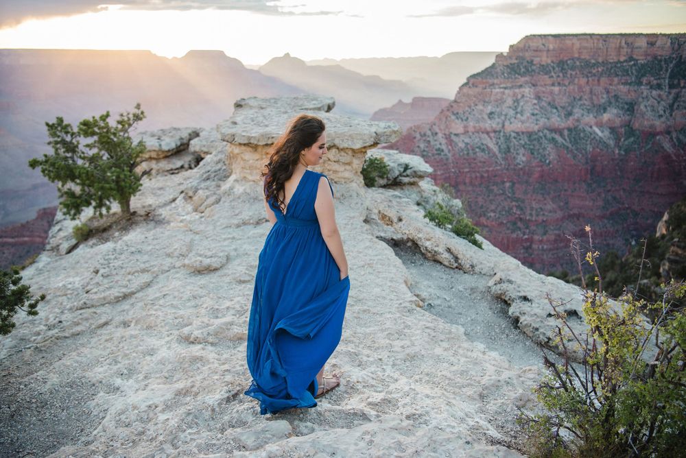 modeling photo session. grand canyon. arizona. wedding photographer
