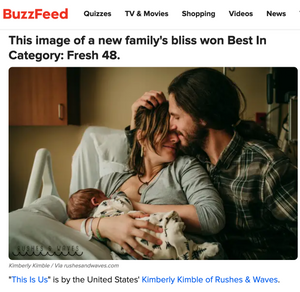 buzzfeed publication newborn birth photography kimberly marie kimble portland oregon