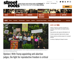 street roots image credit pro-choice rally portland oregon photojournalist kimberly marie kimble