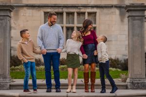 Family fun captured in this picture