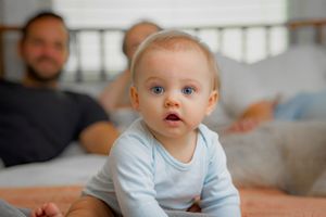a laid back, easy day of lounging around the house for a photoshoot. this baby is always camera ready