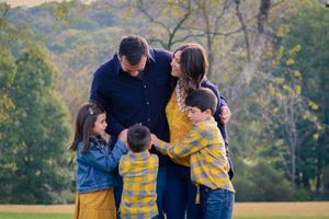 Tickle dad! A tickle session is captured on film and it's the cutest