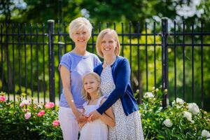 Generations of mothers and daughters captured in a timeless portrait