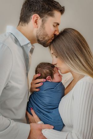 Newborn portrait photography