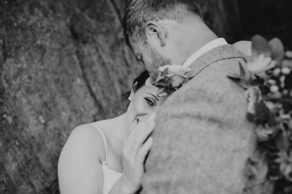 tunnels beaches bride and groom portraits