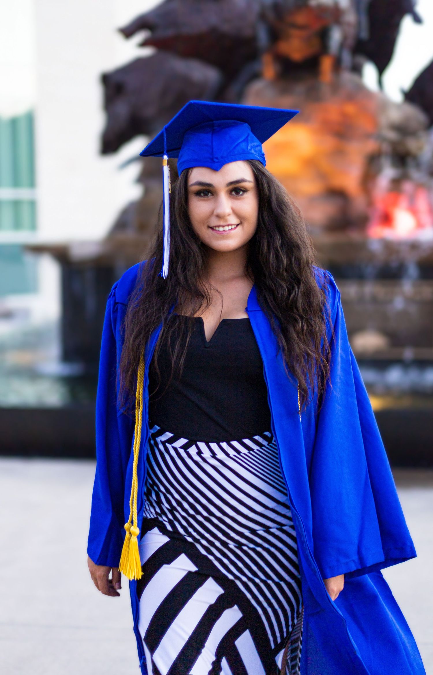 High school and college graduate session in Fayetteville, Arkansas
