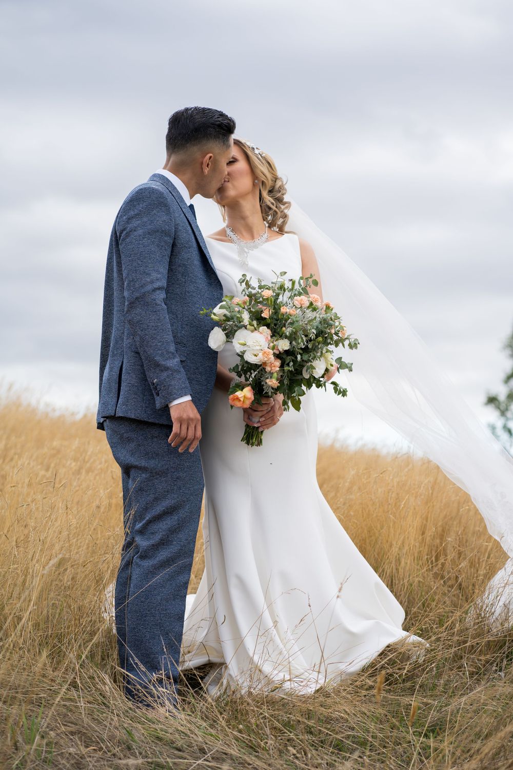 Romantic wedding portraits in Melbourne