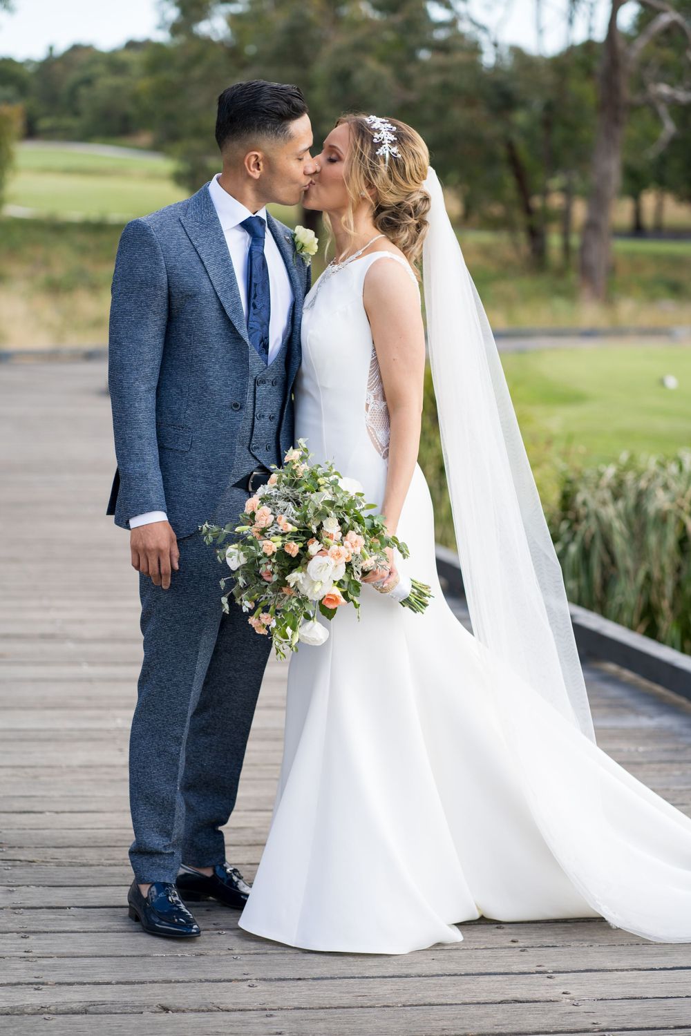 Romantic wedding portraits in Melbourne