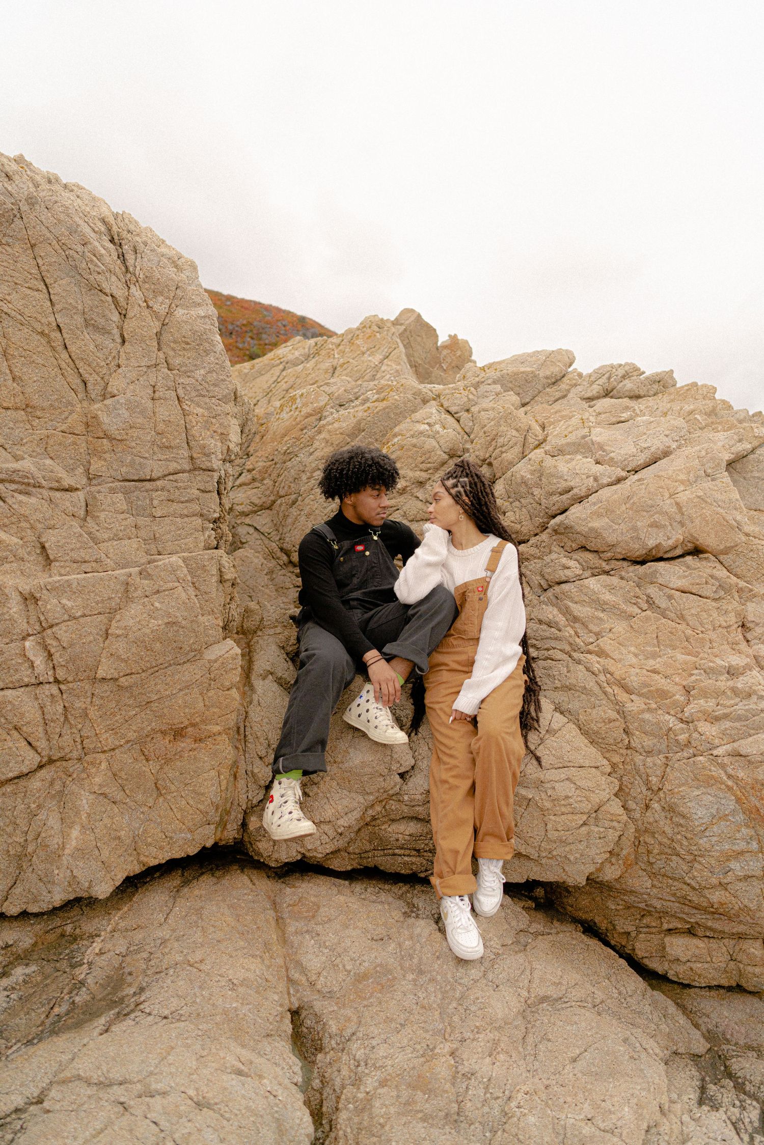 CarmelByTheSea Couples Session WITH THE RAINS storytelling for