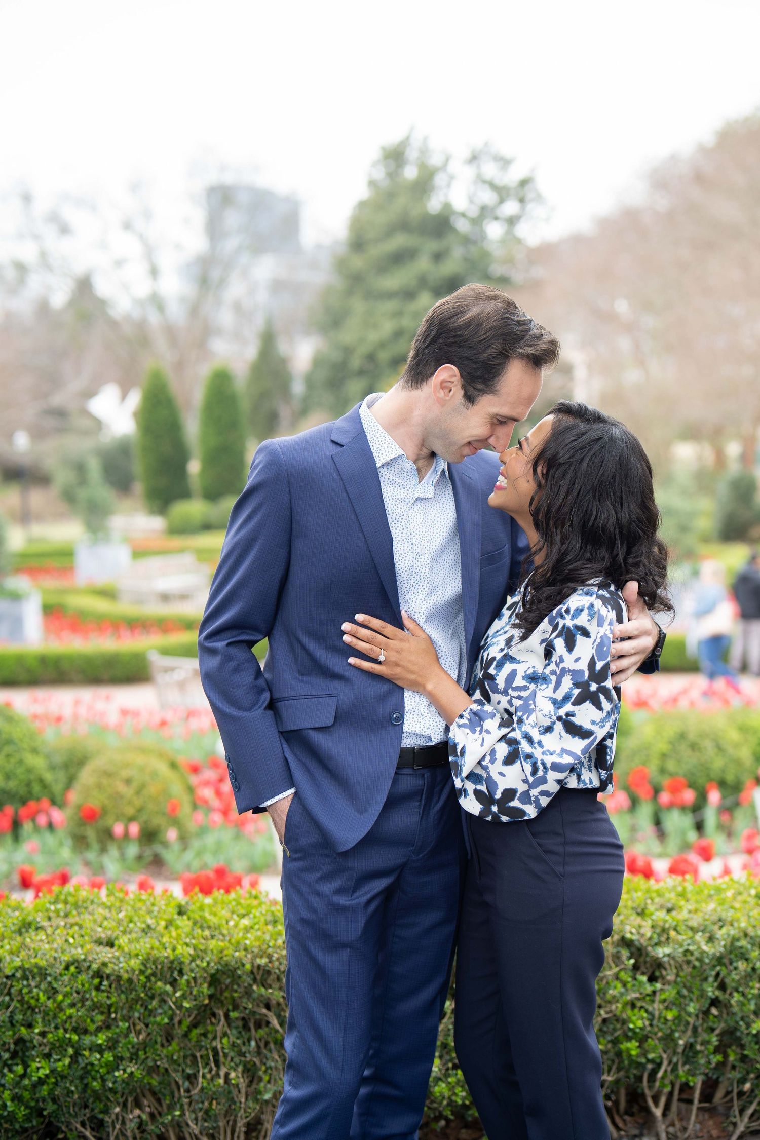 Kelly Photography Atlanta Engagement Session Atlanta Botanical Gardens Atlanta Ga