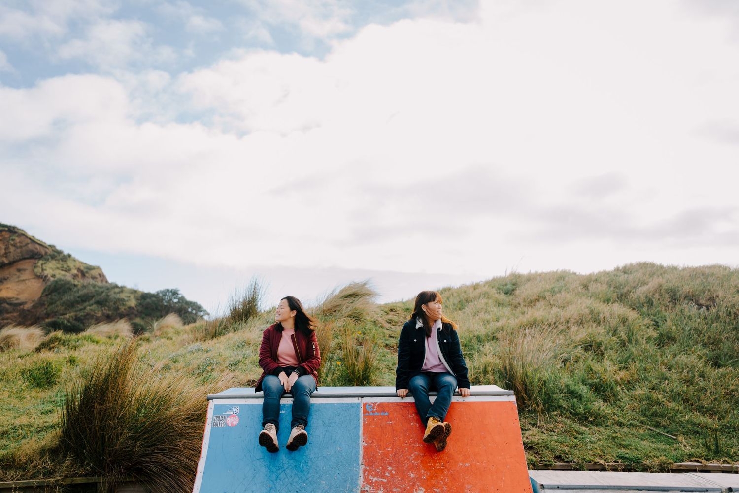 whimsical and candid wedding photography at an elopement in auckland new zealand by a documentary-style wedding photographer