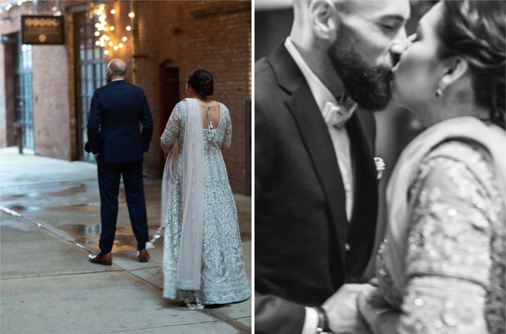 Bride and groom portraits