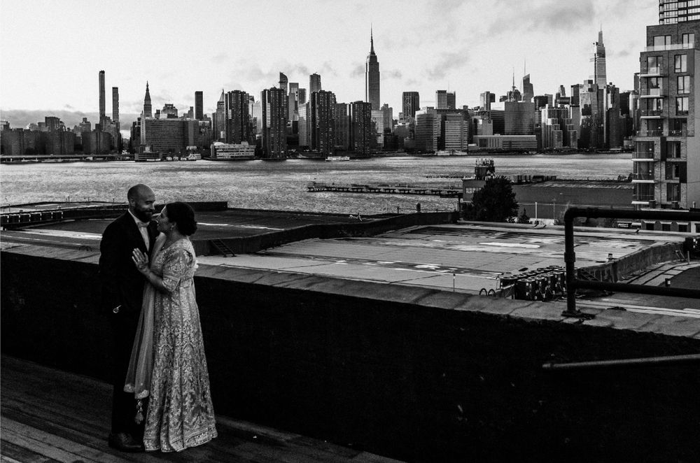 Bride and groom portraits