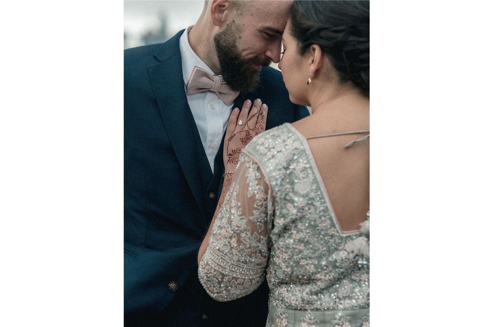 Bride and groom portraits