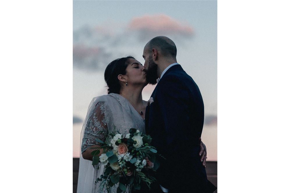 Bride and groom portraits