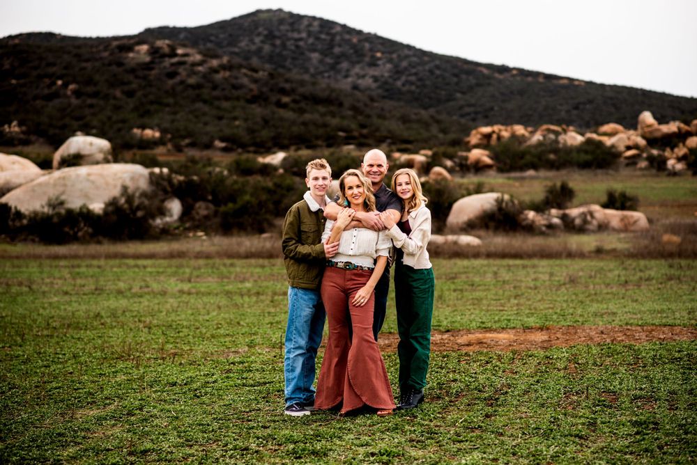 Family Photo in Field