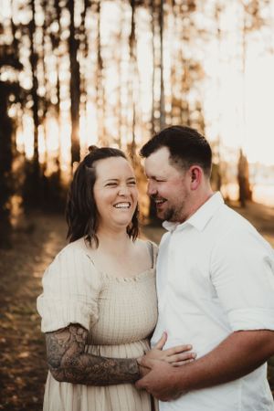 Tinonee taree studio photographer natural light newborn family outdoor golden hour wingham forster