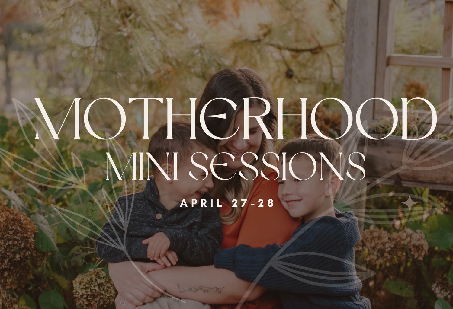 Motherhood mother's day mini sessions in Wichita KS