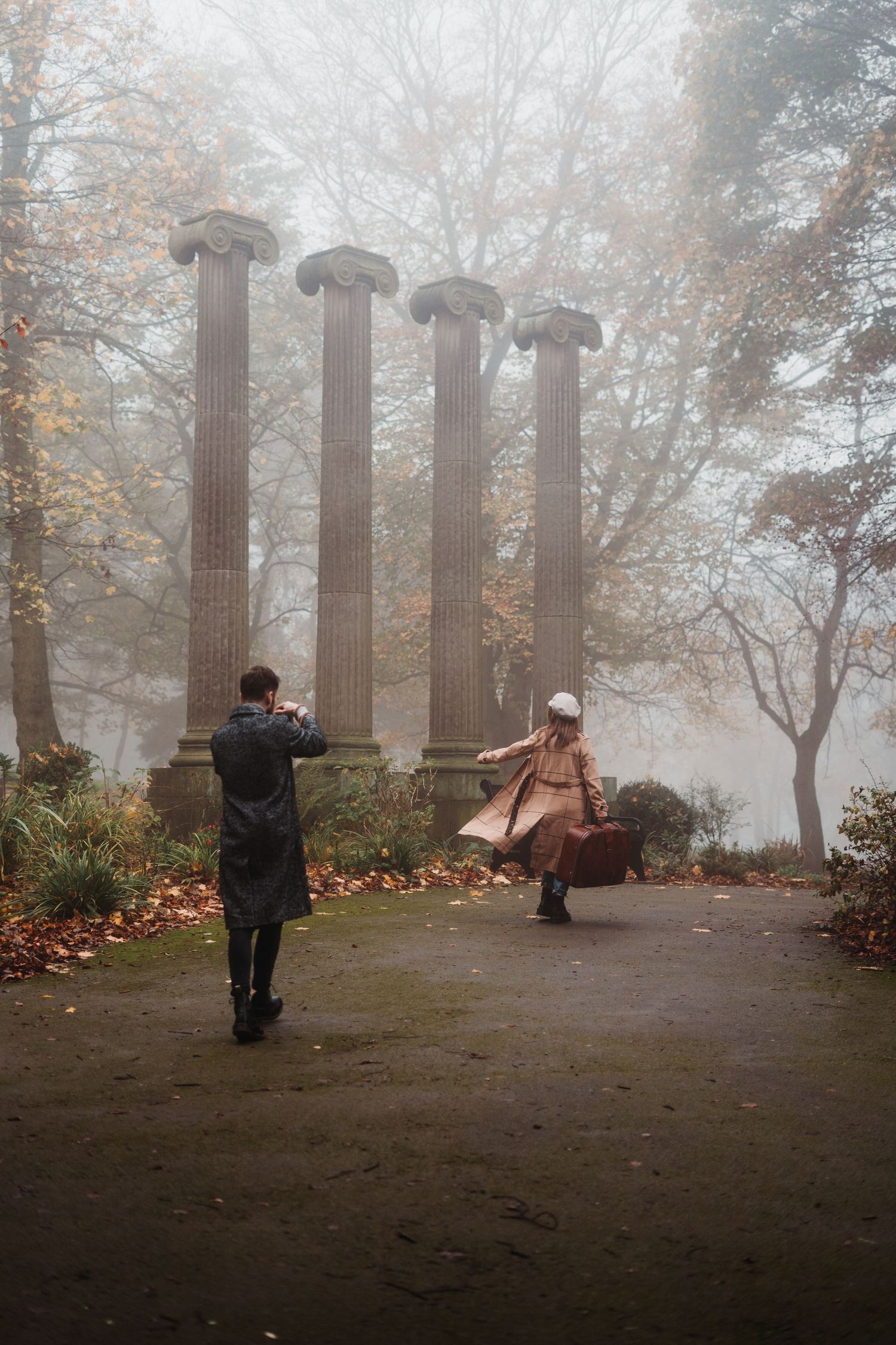 couple photoshoot at the fogg barnsley photographer