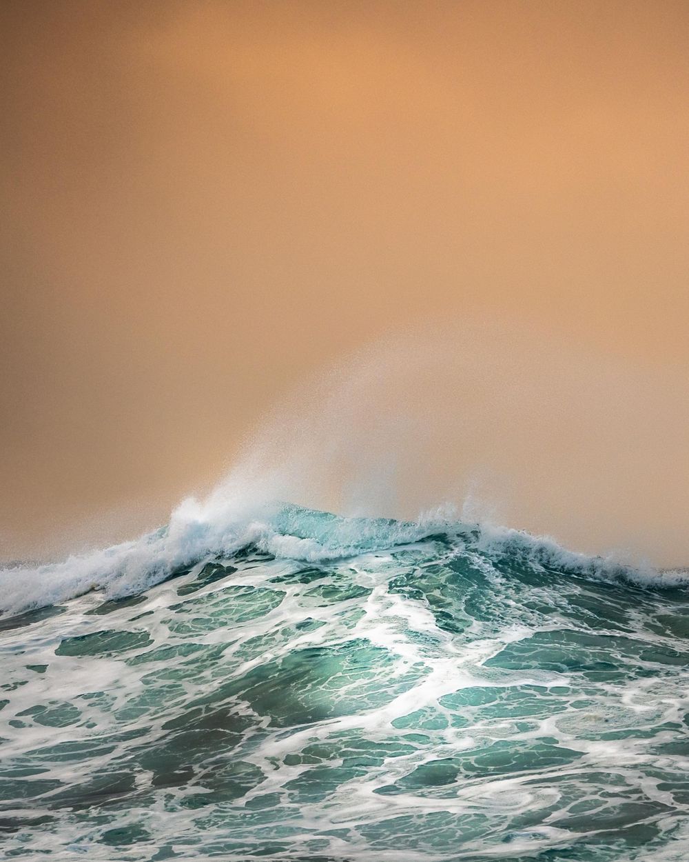 The New Wave series of photographs has been captured during huge swells along Australia's east coast.