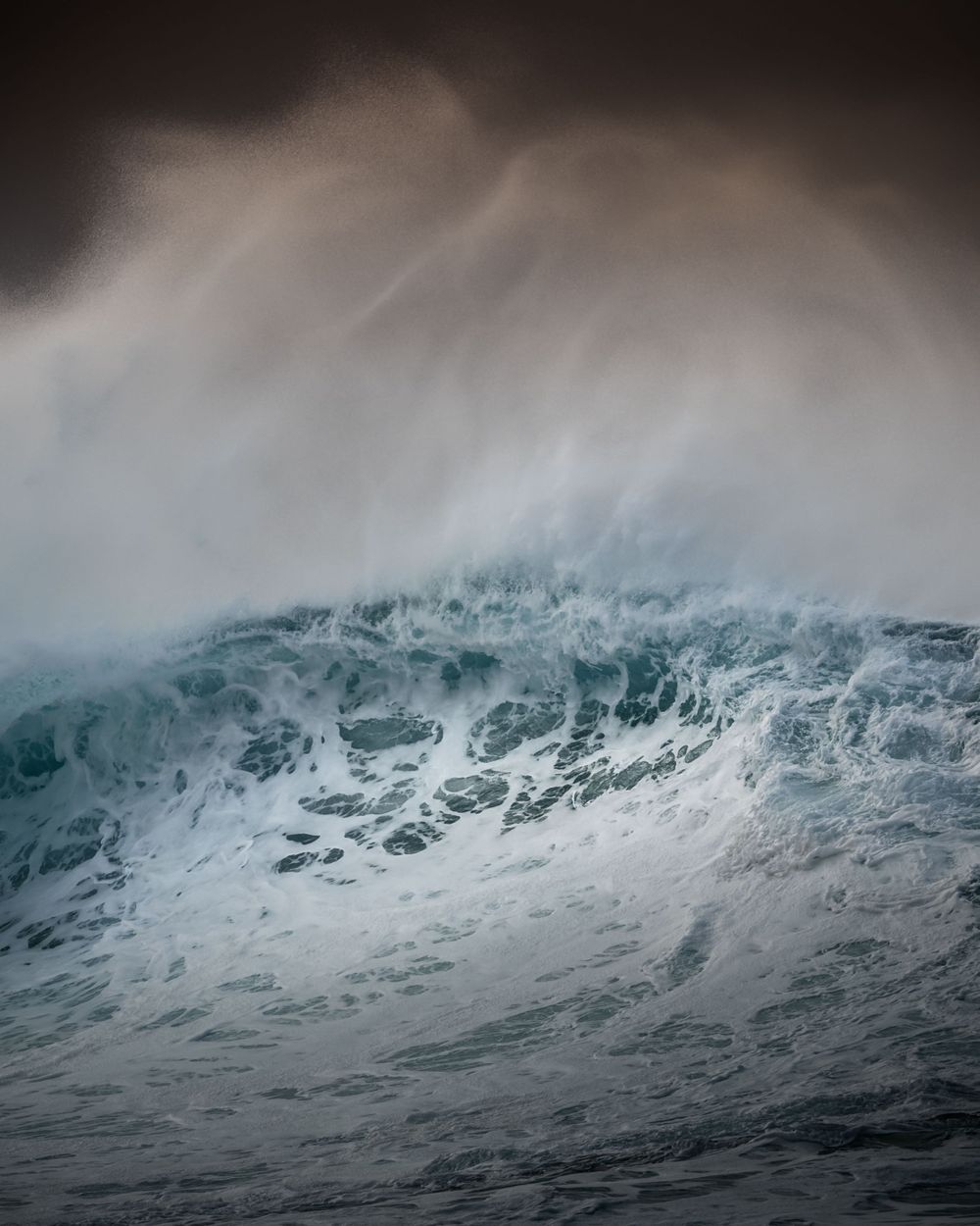 The New Wave series of photographs has been captured during huge swells along Australia's east coast.
