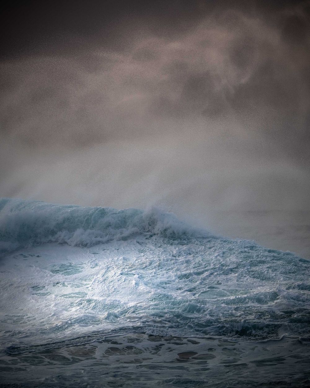 The New Wave series of photographs has been captured during huge swells along Australia's east coast.