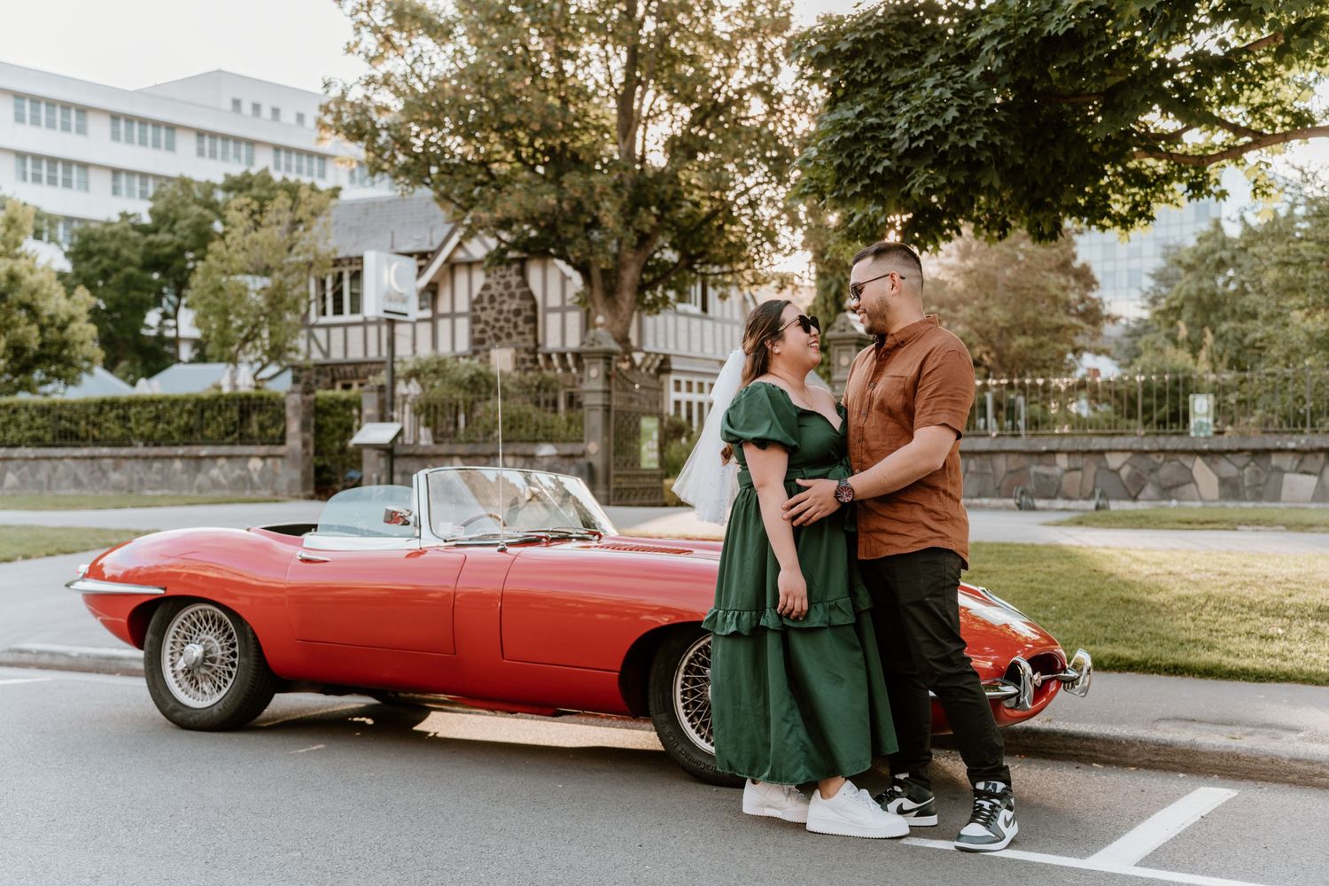 christchurch wedding photographer through the lens
